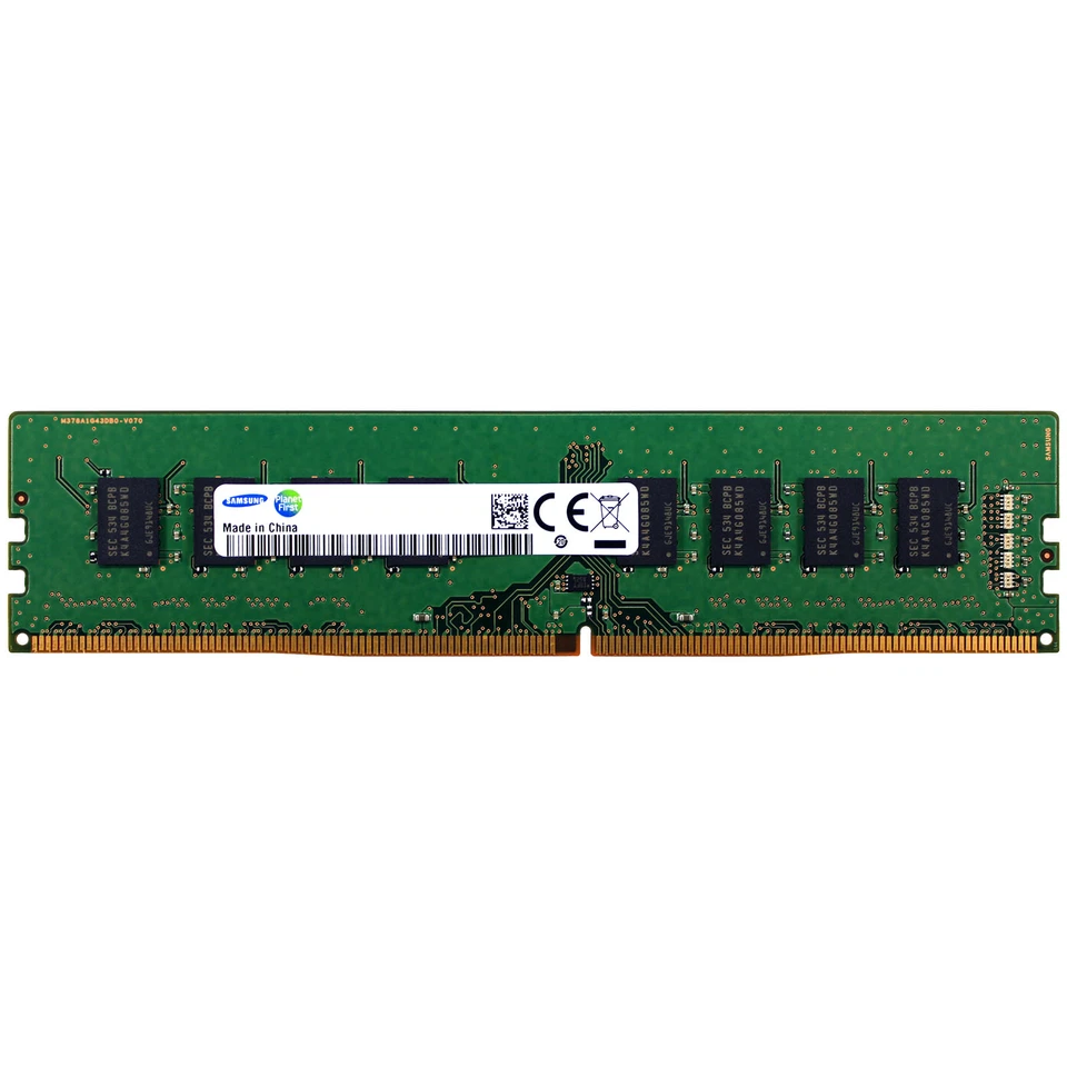 16GB Module DDR4 2400 Samsung M378A2K43BB1-CRC 19200 NON-ECC Desktop Memory RAM - Image 1 of 1