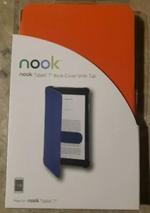 Nook Tablet 7" Cover with Tab NIB Mandarin Orange - Picture 1 of 2