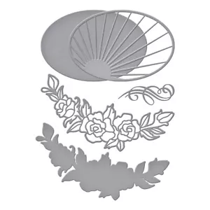 Spellbinders Matrize ~ RADIANT OVAL ~ S5-448 - Bild 1 von 4