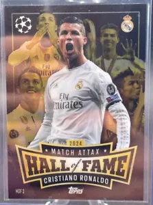 Hall Of Fame Cristiano Ronaldo Match Attax Mint Cond Real Madrid 24/25 # HOF2 🔥 - Bild 1 von 1