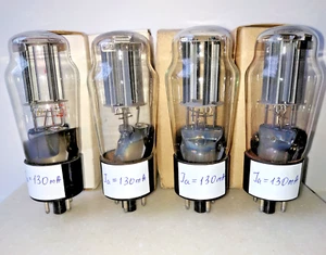 4x 5C4S = 5Z4, 5Z4GT, 5U4C Gleichrichterröhre Cobra MATCHED QUAD 1961 NEU in BOX - Bild 1 von 3