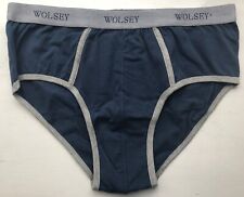 Wolsey Men's Low Rise Brief - Blue - X-Large - U333-BLU