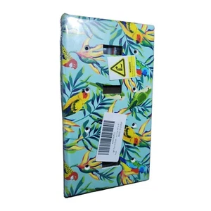 Toggle 3 Switch Power Outlet Tropical Birds Animal Wall Plate Cover - Picture 1 of 13