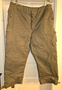 Vintage DDR Strichmuster Regenmuster Winter Thermo Hose GR. 52 L - Bild 1 von 7