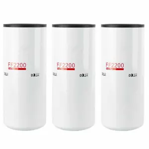 Paquete de 3 Reemplazar Fleetguard FF2200, Filtro de Combustible, para Motor Cummins ISX - Imagen 1 de 4