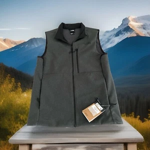 The North Face Mens Apex Bionic Windwall Vest Heather Gray Small NWT - Picture 1 of 12