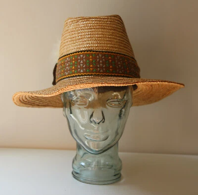 Sombrero de vaquero de paja occidental de colección Ranger Resources X pequeño 21" Foto 1 de 4