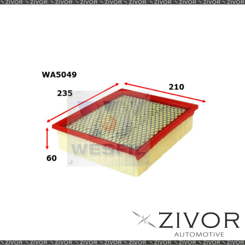 New WESFIL Air Filter For Volvo V40 2.5L T5 02/13-on - WA5049 - image 1 of 1