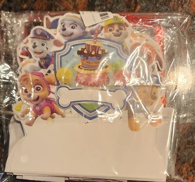 Paquete de 78 piezas de decoraciones de cumpleaños de patrulla canina  Foto 1 de 4