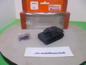 Roco Minitanks 174, Panzer III, Panzerkampfwagen im Maßstab 1:87. - Picture 1 of 5
