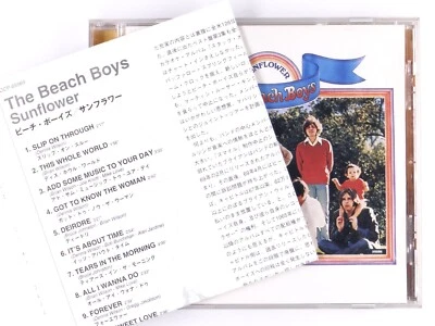 THE BEACH BOYS *JAPAN* Sunflower CD brian wilson dennis carl mike love NEAR MINT - Image 1 of 4