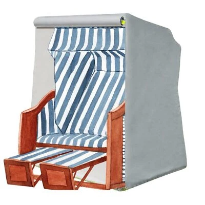 Strandkorb Schutzhülle Winterfest 600D Abdeckhaube Strandkorbabdeckhauben - Bild 1 von 4