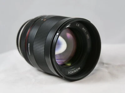 ROKINON 50mm f/1.2 AS UMC CS Lens Micro Four Thirds - Black - near mint in box - Image 1 of 4
