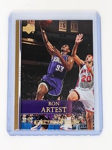 2007-08 Upper Deck Electric Court Gold #53 Ron Artest Sacramento Kings