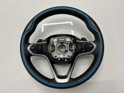 Volante BMW I8 MARROM couro exclusivo fabricante de equipamento original 32306859609 usado A - Imagem 1 de 4