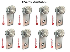 (QTY 8) #4869 2 Wheel Trolley for Unistrut Channel 300LB WEIGHT LIMIT P2949 - Picture 1 of 3