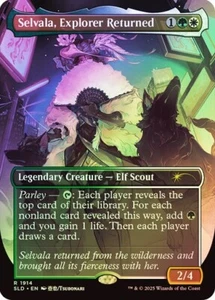 MTG - Selvala, Explorer Returned - Borderless Foil - Secret Lair - Magic - Picture 1 of 1