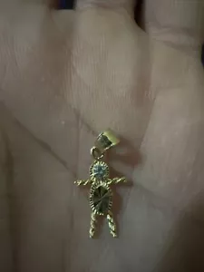 Chinese Antique 14k Pendant White - Picture 1 of 3