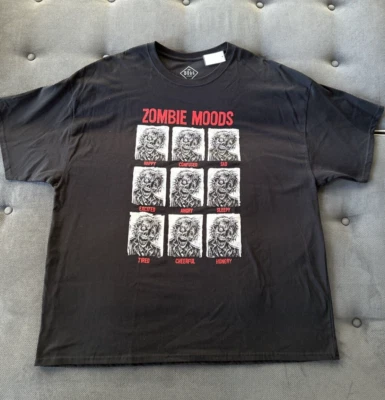Camiseta BIEN USADA Zombie Expressions Pop Art - Nueva con etiquetas Nueva con etiqueta 3XL Foto 1 de 4