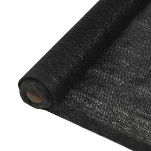 NNEVL Privacy Net HDPE 2x25 m Black - Picture 1 of 4