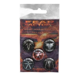 ALBUMS 2010-2021 BUTTON BADGE SET by FEAR FACTORY Badge Pack PHBADGE199 - Foto 1 di 1