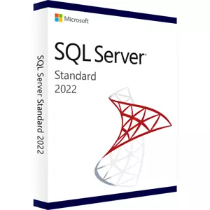 SQL Server 2022 Standard 24Core-Lizenz unbegrenzte Benutzer-CALs PHYSISCHES ITEM - Bild 1 von 3