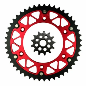 13-47T Front & Rear Sprocket for Honda CR125R 1987-1996 1998-2003 CRE125R 2000 - Picture 1 of 1