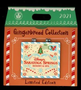 WDW Saratoga Springs Rapunzel Gingerbread Resort LE Disney Pin - Picture 1 of 2