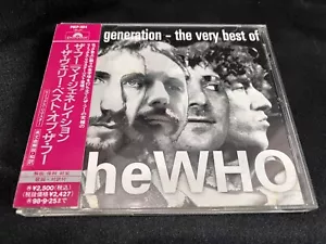 My Generation The Very Best of The Who Japan OBI CD (Polydor 1996) Rock 80s - Picture 1 of 5