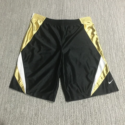 New Orleans Saints Shorts Men's Small Nike Gold White Black No Pockets Outdoor Cover