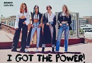 LITTLE MIX - Star Card - Foto Karte Mini Poster Clippings Fan Sammlung NEU - Picture 1 of 1