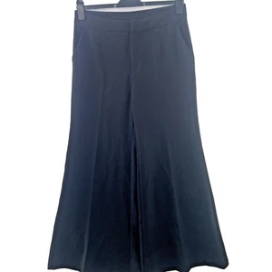 Anewsta Wide Leg Dress Pants, Size XL, Black (XU1377) - Picture 1 of 17