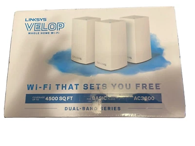 Linksys Velop AC3900 Wireless  WiFi System 3 Pieces  - Image 1 of 4