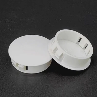 x15 ESSENTRA 62MP0750W 3/4" HOLE CAP DOME PLUG WHITE PLASTIC NYLON HEYCO STYLE