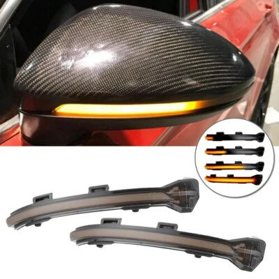 Lâmpada indicadora de espelho LED sinal de seta dinâmica para Volkswagen Golf 7 MK7 - Imagem 1 de 4
