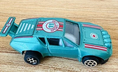 Alpine Car C13 Diecast Green Sport Car 3.5” Length Pull Back Wind Up Friction - Image 1 of 4