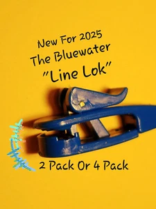 PLANER BOARD RELEASE/ SNAP WEIGHT CLIP BLUEWATER'S NEW LINE LOK 2 OR 4 PACK - Picture 1 of 2