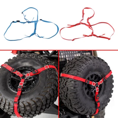 Sangle 2 Pièces Pour Dérouleur Chenille RC Traxxas TRX-4 1/10 Boucle 3 Points Ze - Photo 1/2