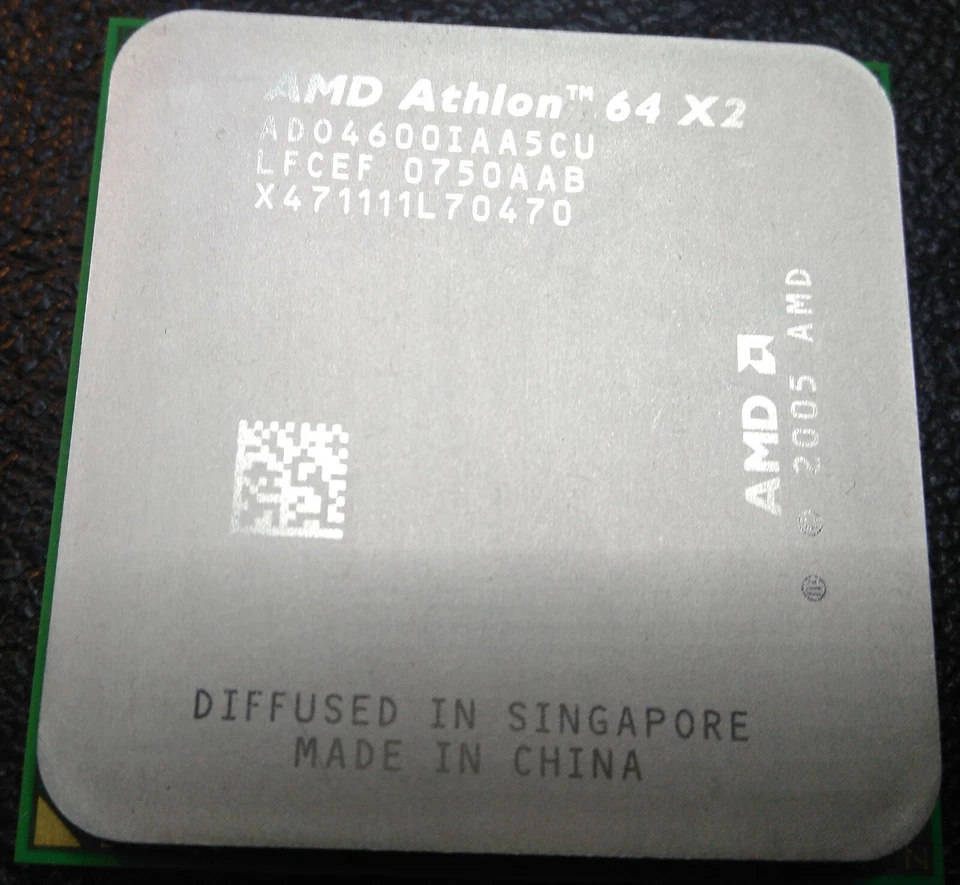 micro-processeur cpu AMD Athlon X2 Dual Core 4600+ ADO4600IAA5CU - Photo 1/1