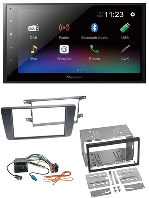 Pioneer USB Bluetooth DAB 2DIN MP3 Autoradio für Skoda Octavia 04-13 Scout 06-12 - Bild 1 von 4