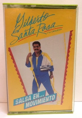 1989 GILBERTO SANTA ROSA Salsa en.. Movimiento Latin cassette COMBO SALSA - Image 1 of 4