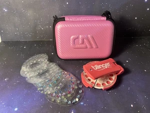Kit de manualidades Blinger usado con estuche y ruedas Bling manualidades para niños - Imagen 1 de 7