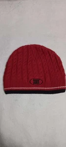 Cappello da sci vintage Swix Beanie Swix sport rosso nero e bianco nodo cavo 100%... - Foto 1 di 6