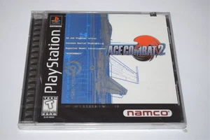 Ace Combat 2 Playstation PS1 Video Game New Y-Fold Shrinkwrap Sealed - Picture 1 of 5