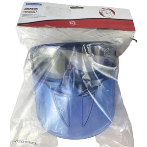 Jackson V90 Shield - Monogogoggle Schutz Antibeschlag blaues Gestell klare Gläser - Bild 1 von 10