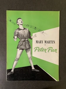 SELTEN 1954 Mary Martin als PETER PAN Erinnerungsbuch Programm Fotos Guss - Bild 1 von 5