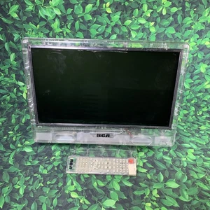 RCA J15SE820 15.5" Clear See Thru Prison TV w/Remote Gaming TV - TESTED/WORKS ! - Picture 1 of 9