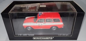 Minichamps 430055395 1/43 1966 VW 1600 Variant Berufs Feuerwehr Solingen Fire - Picture 1 of 7