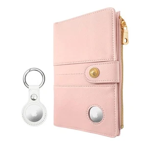Airtag Passport Holder Women, RFID Blocking Passport Wallet with Air Tag Hold... - Picture 1 of 6