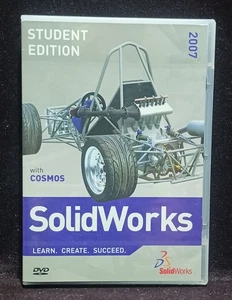 SOLID WORKS W-Cosmos Student Edition Software Pre-Owned DVD 2007 w-S/N - Picture 1 of 5